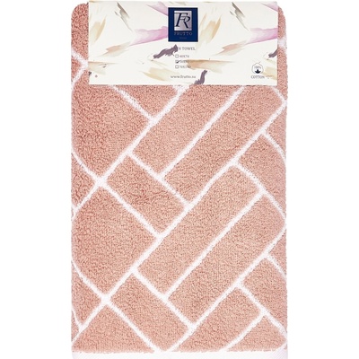 Frutto-Rosso VIP froté ručník růžová 100% bavlna 630 g/m2 50 x 90 cm