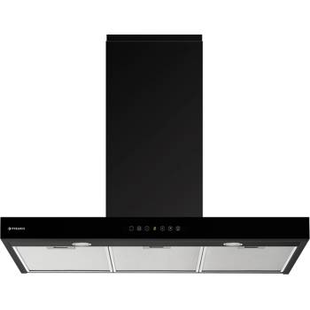 Image 1 of Pyramis Абсорбатор за кухня Агило 60 см, стенен в черно стъкло и инокс