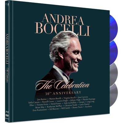 Bocelli Andrea Celebration 30th Anniversary Limited Deluxe Book Version 2BD 2DVD