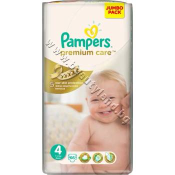 Image 1 of Pampers Пелени Pampers Premium Care Maxi, 66-Pack, p/n PA-0201914 - Пелени за еднократна употреба за бебета с тегло от 8 до 14 kg (PA-0201914)