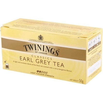 Twinings Čaj černýEarl grey 25 x 2 g