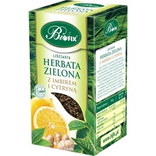 BIFIX Zelený sypaný čaj so zázvorom a citrónom 100 g
