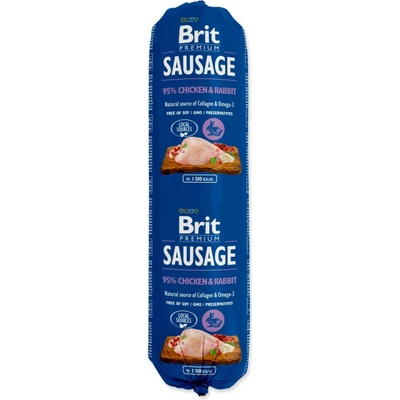 Brit Premium Sausage with Chicken and rabbit 800 g