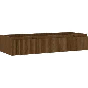 Mexen Rivel шкаф за баня под умивалник 120 см, 1 чекмедже, райфелована, орех - 91A20-12023-1-BF86 (91A20-12023-1-BF86)