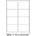 CDRmarket Самозалепващи етикети 99, 1 x 68 mm, 8 етикети A4, 100 листа (R0ECO.0841A)