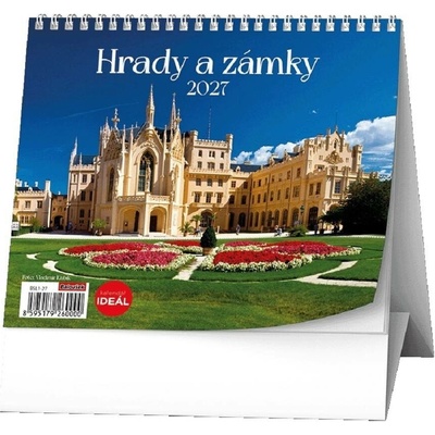 Stolní IDEÁL Hrady a zámky 2027