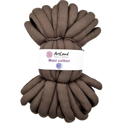 Příze na pletení rukama Maxi-Cotton Coffee