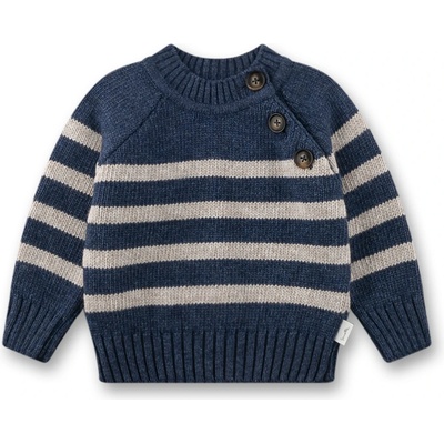 Sanetta Детски пуловер Sanetta Kid's Pullover DG 12250 Jumper - Blue Night - размер 140 (EU) (704-5327-0117)