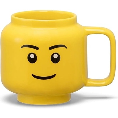LEGO® Жълта керамична бебешка чаша 255 ml Head - LEGO® (40460800)