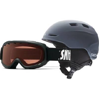 Helma + brýle Smith ZOOM JR/GAMBLER Black velikost YM