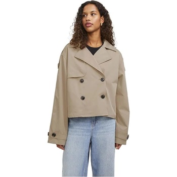 Jack & jones Палто Jack & jones Carlie Short JJXX trench coat refurbished - Beige (Twill)