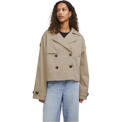 Jack & jones Палто Jack & jones Carlie Short JJXX trench coat refurbished - Beige (Twill)