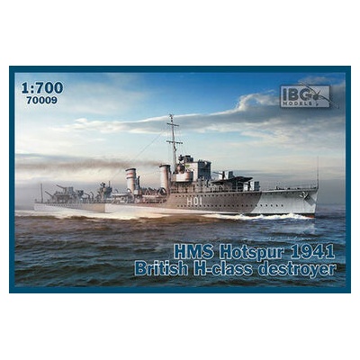 IBG Models HMS Hotspur 1941 British H-class detroyer 70009 1:700