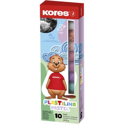 Kores Pastel 10 pastelových barev 20g