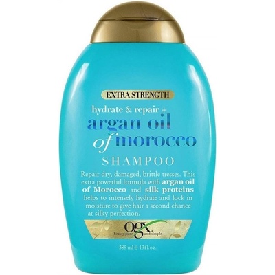 OGX Extra silný šampon Hydrate + Repair Argan Oil of Morocco 385 ml