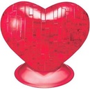 HCM Kinzel 3D Crystal puzzle Srdce červené 46 ks