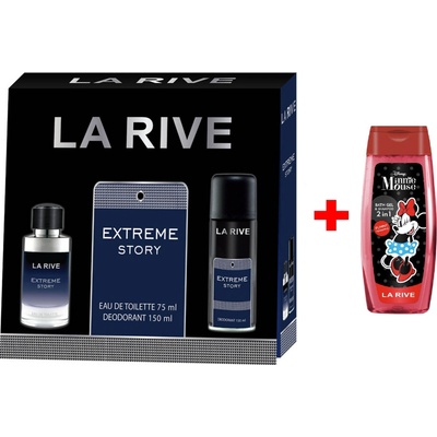 La Rive Extreme Story men EdT 75 ml + deospray 150 ml