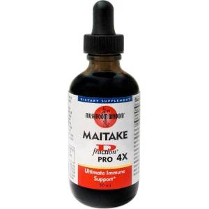 Mushroom Wisdom Maitake D-Fraction Pro 4X, 30 ml, Mushroom Wisdom (10720 MW)
