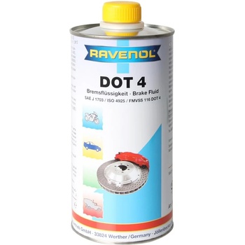 Image 1 of RAVENOL Спирачна течност ravenol dot 4 1л