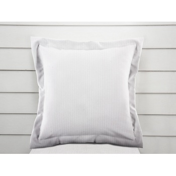 Biante Atlas Grádl s lemom DM-012 biela tenké pásiky 2mm 45 x 45 cm