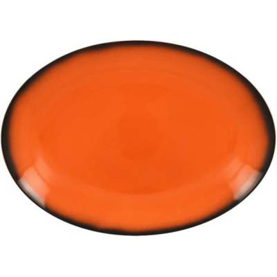 RAK Porcelain Talíř oválný 26 x 19 cm oranžová RAK-LENNOP26OR