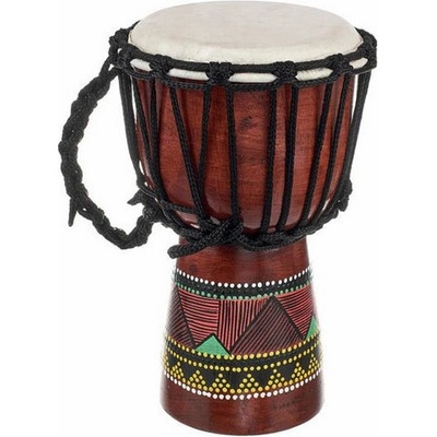 Etno Bali Djembe malované 30 cm