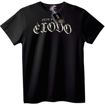 NOONEBRAND Тениска Peso P ELOVO - 7XL, Black