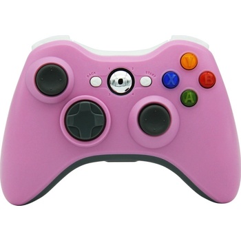 PSko bezdrátový ovladač pro Xbox 360 růžový 6847