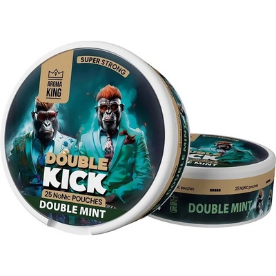 Aroma King NoNic sáčky Double Mint 10 mg 25 sáčků