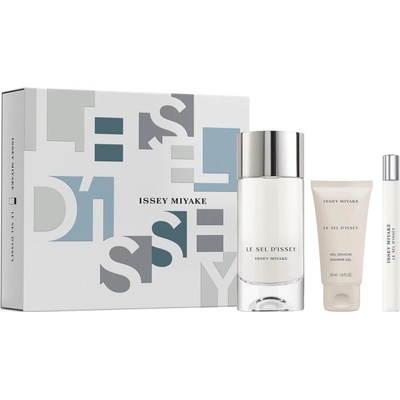 Issey Miyake Le Sel d'Issey Issey Miyake Le Sel d'Issey toaletní voda 100 ml + toaletní voda 10 ml + sprchový gel 50 ml