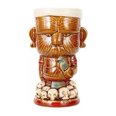 Keramický Tiki hrnek Skull Boy 490ml