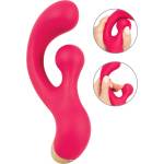 Sweet Smile G-Spot Vibrator with Rotation Pink
