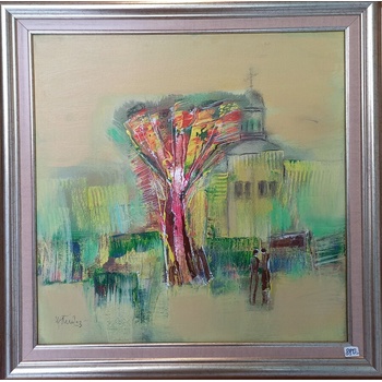 Абстрактна картина " Храм"