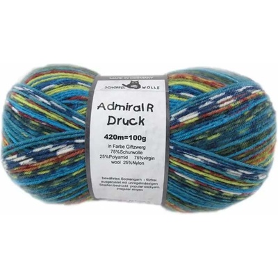 Schoppel wolle Admiral R Druck 2184 Giftzwerk