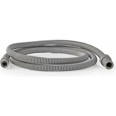 NEDIS vypúšťacia hadica pre sušičky/ 8 mm / 10 mm/ kondenzačná sušička/ guma / plast/ šedá/ 1,5 m