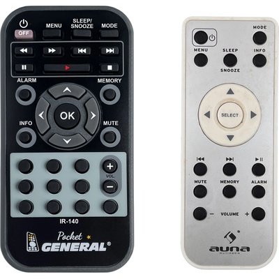 GENERAL Auna ir-140, aux10028094, 10028095, 10028096 - дистанционно управление дубликат (ir-140, aux10028094, 10028095, 10028096)
