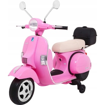 RKToys elektrická motorka Vespa Růžová