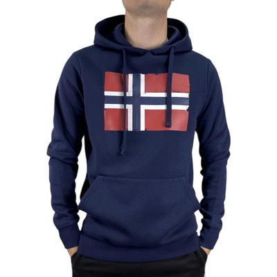 Norway COTTON FLEECE pánska mikina 129443 Navy