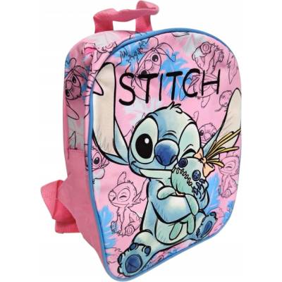 Jednokomorový detský batoh Lilo a Stich Disney dievčenský ružový