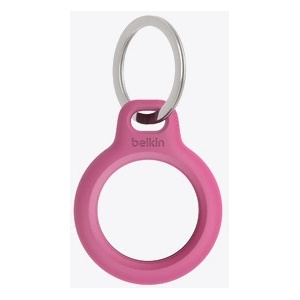 Belkin Secure Holder w Keyring - Airtag - Pink (F8W973btPNK)