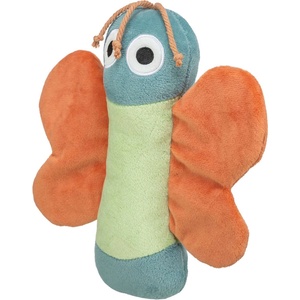 TRIXIE Плюшена играчка Пеперуда - плюшена играчка за кучета, 22 см