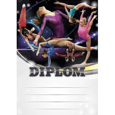 Gymnastika diplom A5