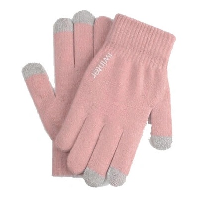 Зимни ръкавици за тъч екрани S/M размер - iWinter Gloves Touch Unisex Size S/M (розов)