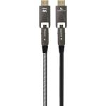 Gembird CCAP-HDMIDD-AOC-10M Активен оптичен AOC високоскоростен HDMI D-A кабел с Ethernet AOC Premium Series 10 m черен (CCAP-HDMIDD-AOC-10M)