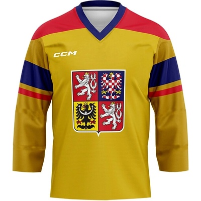 CCM Fandres replica dres reprezentácie Martin Nečas #98 2024 gold