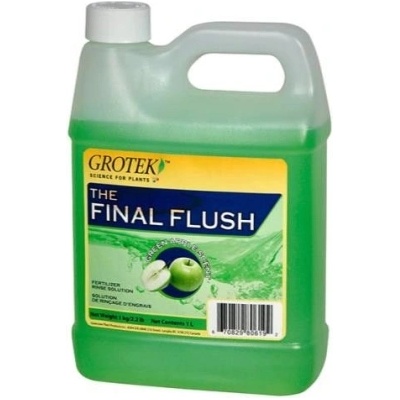 Grotek - Final Flush Green Apple 1L - Изчистващ Разтвор