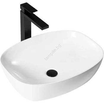 Rea REA-U6616 - Мивка за плот FREJA 39, 5x51 cm керамика/бяла (RE0282)