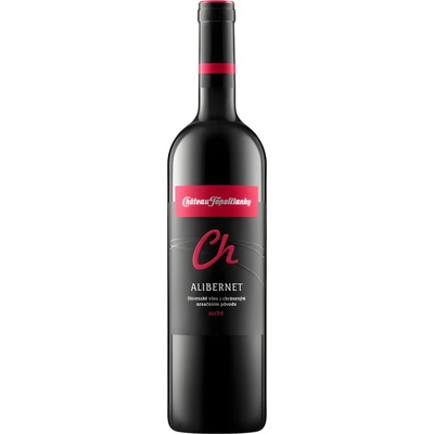 Château Topoľčianky Noir Alibernet 13% 0,75 l (čistá fľaša)