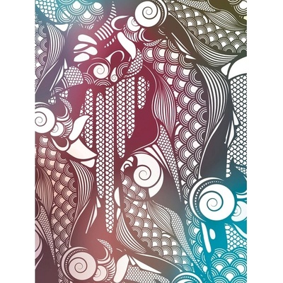 Preinterier Fototapeta panel - PL0153 - Farebné vzory vlies - 206cm x 275cm