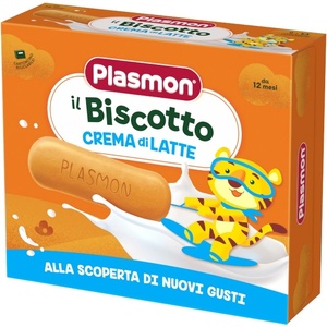 PLASMON Бишкоти Plasmon - Със сметана, 12+м, 320 g (0406) - baby